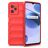 Mobigear Bumpy Realme C35 Hoesje Flexibel TPU Backcover - Rood