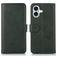 Mobigear Wallet iPhone 17 Hoesje Bookcase Portemonnee - Groen