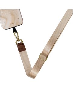 MIO Lanyard Universeel Telefoonkoord Verstelbaar - Sand