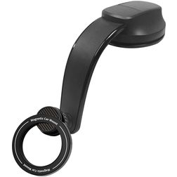 Mobigear MagSafe Telefoonhouder auto Zuignap / Dashboard Magnetisch Universeel - Zwart