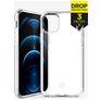 ITSkins SpectrumClear Doorzichtig iPhone 12 Hoesje Flexibel TPU Backcover Shockproof - Transparant