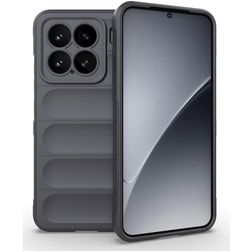 Mobigear Bumpy Xiaomi 15 Hoesje Flexibel TPU Backcover - Grijs