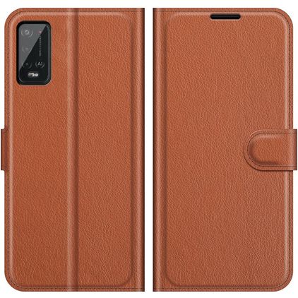 Mobigear Classic Wiko Power U20 Hoesje Bookcase Portemonnee - Bruin
