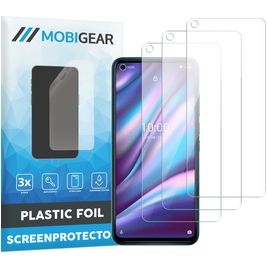 Mobigear Wiko View 5 Screenprotector Folie - Case Friendly (3-Pack)