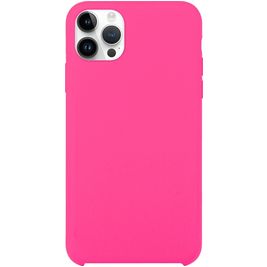 Mobigear Rubber Touch iPhone 15 Pro Max Siliconen Hoesje Backcover - Magenta