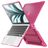 Mobigear Shockproof Pro MacBook Air 13 Inch (2022-2025) Hoes Hardshell Laptopcover MacBook Case - Roze - Model A2681 / A3113 / A3240