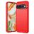 Mobigear Brushed Slim Google Pixel 11 Hoesje Flexibel TPU Backcover - Rood