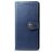 Mobigear Snap Button OPPO A5 (2020) Hoesje Bookcase Portemonnee - Blauw