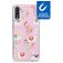 My Style Magneta Samsung Galaxy A70 Hoesje Flexibel TPU Backcover - Pink Alpaca