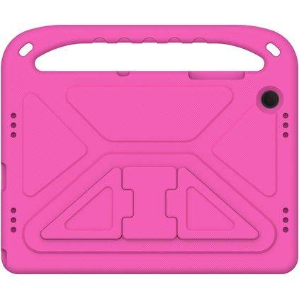 Mobigear AeroArmor Samsung Galaxy Tab A11 Plus Kinder Tablethoes met Handvat + Stylus Houder - Roze