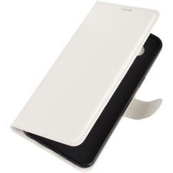 Mobigear Classic LG K51s Hoesje Bookcase Portemonnee - Wit