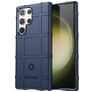 Mobigear Rugged Shield Samsung Galaxy S24 Ultra Hoesje Flexibel TPU Backcover Shockproof - Blauw