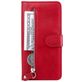Mobigear Zipper Huawei P40 Lite 5G Hoesje Bookcase Portemonnee - Rood