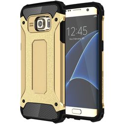 Mobigear Outdoor Samsung Galaxy S7 Edge Hoesje Hardcase Backcover Shockproof - Goud