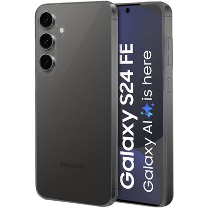 Mobiparts Classic Doorzichtig Samsung Galaxy S24 FE Hoesje Flexibel TPU Backcover - Transparant