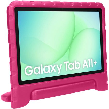 Mobiparts Kids Samsung Galaxy Tab A9 Plus (2023) Kinder Tablethoes met Handvat - Roze