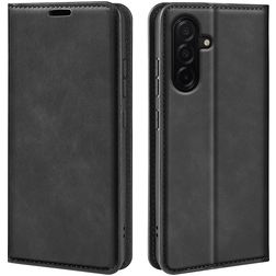 Mobigear Retro Slim Samsung Galaxy A27 Hoesje Bookcase Portemonnee - Zwart