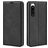 Mobigear Retro Slim Sony Xperia 5 IV Hoesje Bookcase Portemonnee - Zwart