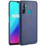 Mobigear Croco Realme C3 Hoesje Hardcase Backcover - Blauw