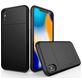Mobigear Card iPhone XS Max Hoesje Hardcase Backcover Shockproof met Pasjeshouder - Zwart
