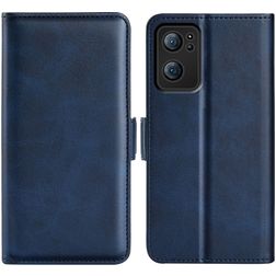 Mobigear Slim Magnet OPPO Find X5 Lite Hoesje Bookcase Portemonnee - Donkerblauw