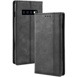 Mobigear Sensation Samsung Galaxy S10 Hoesje Bookcase Portemonnee - Zwart
