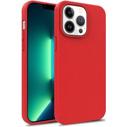 Mobigear Bio iPhone 15 Plus Hoesje Eco Friendly Backcover - Rood