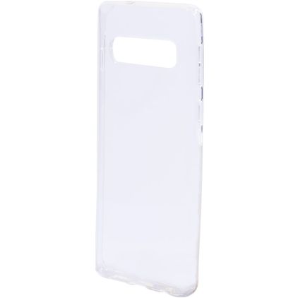 Mobiparts Classic Doorzichtig Samsung Galaxy S10 Hoesje Flexibel TPU Backcover - Transparant