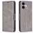 Mobigear Excellent iPhone 16 Plus Hoesje Bookcase Portemonnee - Grijs