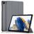 Mobigear Tri-Fold Samsung Galaxy Tab A9 Plus (2023) Hoes Bookcase - Grijs
