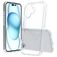 Mobigear Crystal Doorzichtig iPhone 16 Hoesje Hardcase Backcover - Transparant