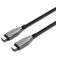 Cygnett Armoured USB-C naar USB-C Kabel 1 m - Zwart