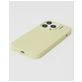 Nudient Base iPhone 14 Pro Max Siliconen Hoesje Backcover - Pale Yellow