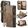 CaseMe C30 iPhone 17 Pro Hoesje Bookcase Portemonnee - Bruin