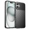 Mobigear Groove iPhone 16 Plus Hoesje Flexibel TPU Backcover - Zwart