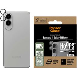 PanzerGlass Hoops Samsung Galaxy S25 Edge Glazen Camera Lens Protector - Case Friendly