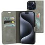 Mobiparts Classic Wallet iPhone 15 Pro Max Hoesje Bookcase Portemonnee - Granite Grey