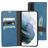 Mobiparts Classic Wallet Samsung Galaxy S21 Plus Hoesje Bookcase Portemonnee - Steel Blue
