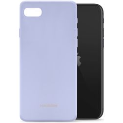 Mobilize Rubber Gelly iPhone 8 Hoesje Flexibel TPU Backcover - Pastel Purple