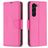 Mobigear Excellent Samsung Galaxy S23 Plus Hoesje Bookcase Portemonnee - Magenta