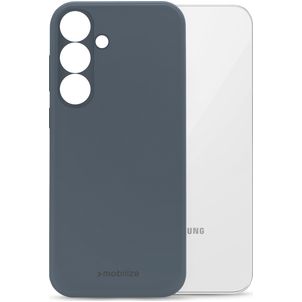 Mobilize Rubber Gelly Samsung Galaxy S23 FE Hoesje Flexibel TPU Backcover - Matt Blue