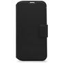 Decoded Detachable Wallet iPhone 14 Plus Hoesje Echt Leer Uitneembare 2in1 Bookcase Portemonnee - Zwart