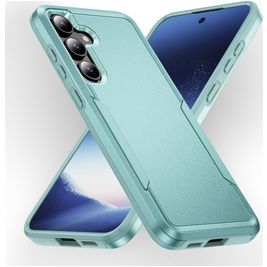 Mobigear Heavy Armor Samsung Galaxy S24 Hoesje Hardcase Backcover Shockproof - Groen