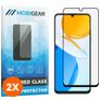 Mobigear Premium HONOR X7 Glazen Screenprotector - Case Friendly - Zwart (2-Pack)