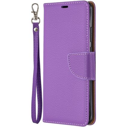 Mobigear Excellent Huawei P40 Pro Hoesje Bookcase Portemonnee - Paars