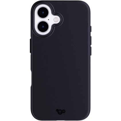 Tech21 EvoLite iPhone 16 MagSafe Hoesje Flexibel TPU Backcover Shockproof - Zwart