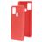 Mobiparts Samsung Galaxy A21s Siliconen Hoesje Backcover - Scarlet Red