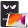 Mobigear Tri-Fold iPad 9 (2021) Hoes Bookcase - Do Not Touch