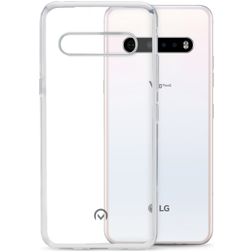 Mobilize Gelly Doorzichtig LG V60 ThinQ Hoesje Flexibel TPU Backcover - Transparant
