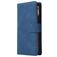 Mobigear Zipper Samsung Galaxy S10 Lite Hoesje Bookcase Portemonnee - Blauw
